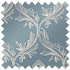 Trellis Prints, Vine and Bloom Raffs Blue - Made to Measure Curtains